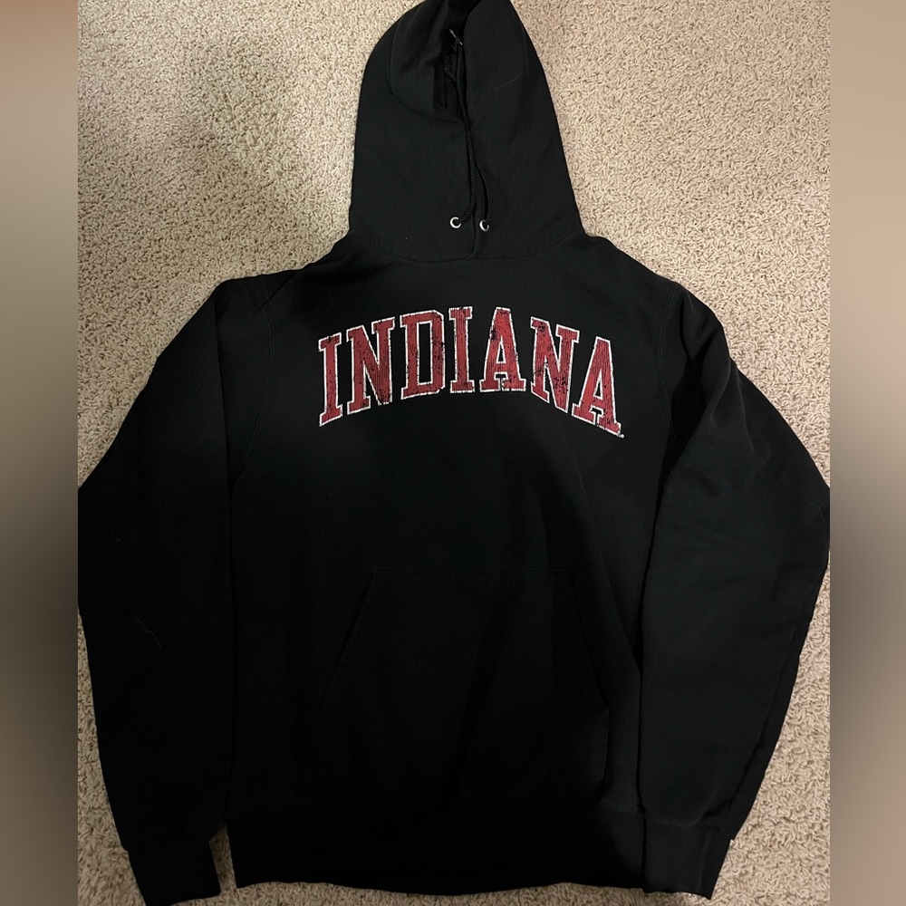 University of Indiana Champion Hoodie, Women’s Small, Black